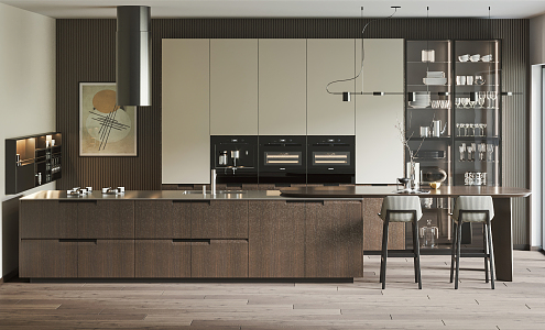 Modern Poliform Kitchen 3d model