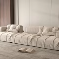 Modern Multiplayer Sofa 3d model