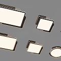 Modern Ceiling Lamp Metal Ceiling Lamp 3d model
