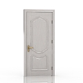 New Chinese Wooden Door 3d model