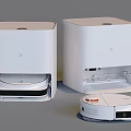Smart Robot Vacuum Cleaning System With Docking Station Automatic Emptying And Accessories