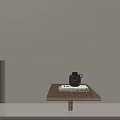 Cozy Dessert Shop Interior With Bamboo Blinds Dessert Display And Seating Bench