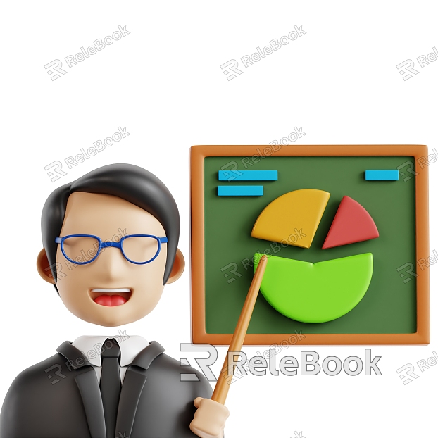 Teacher Teacher Educator Cartoon Teacher Cartoon Teacher Cartoon Scene model