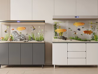 aquarium 3d model