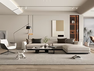 The Silent Living Room 3d model