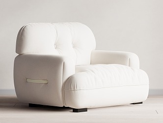 Modern single sofa 3d model