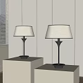 Table lamp 3d model