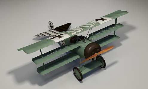 modern aircraft 3d model