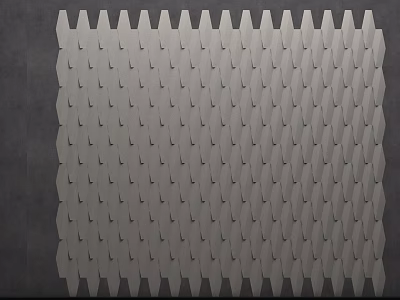 3D Textured Geometric Bed Accent Wall Design 3d model 3D Textured Geometric Bed Accent Wall Design 3d model