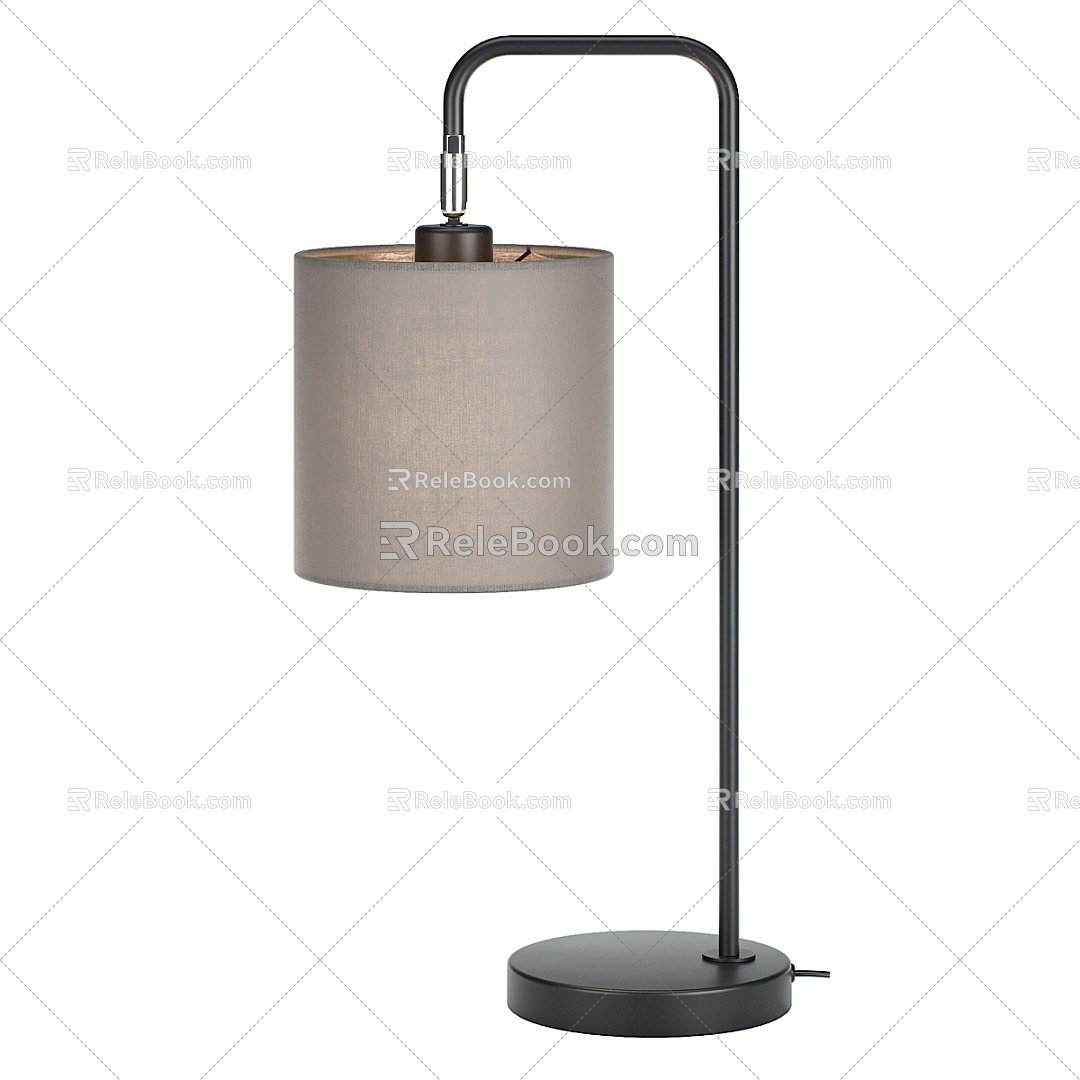 Modern minimalist table lamp 3d model