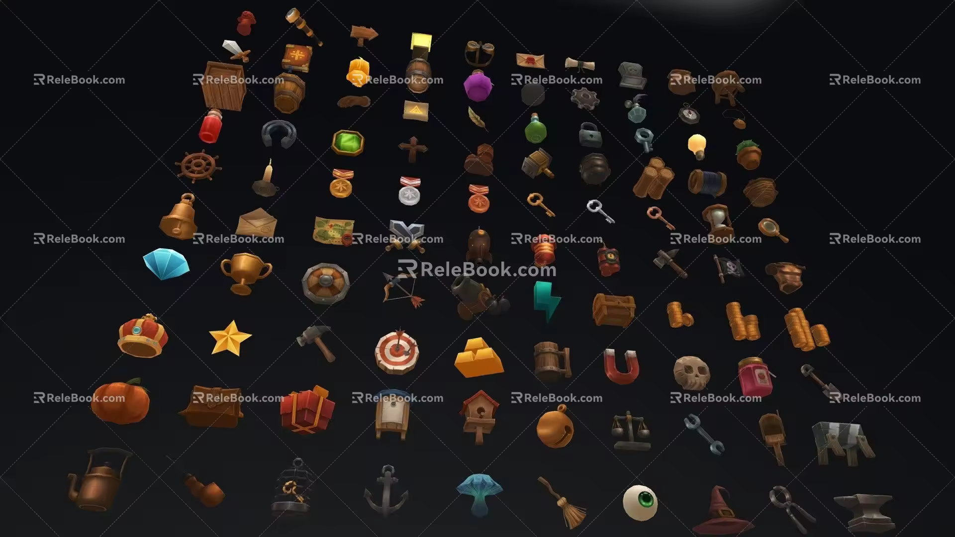 Game props 3d model