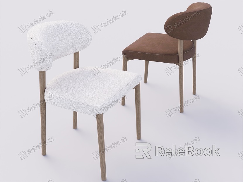 Modern Dining Chair Single Chair Leisure Chair Bar Chair model