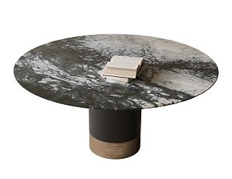 Round table 3d model