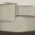 Single sofa 3d model