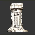 Columns Stone Columns Stone Columns Old Columns Roman Columns Roman Columns Classical Columns Greek Columns 3d model