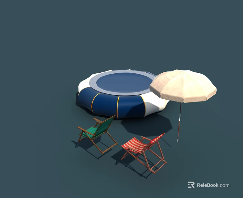 Modern Swing Door Design With Glass Panel For Interior Home Decoration 3d model