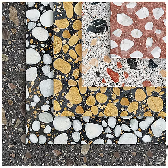 Modern floor tile 3d model