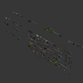 Modern Weapons Collection 3d model