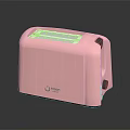 Modern Pink Noon Toaster A Stylish Kitchen Appliance With Sleek Design