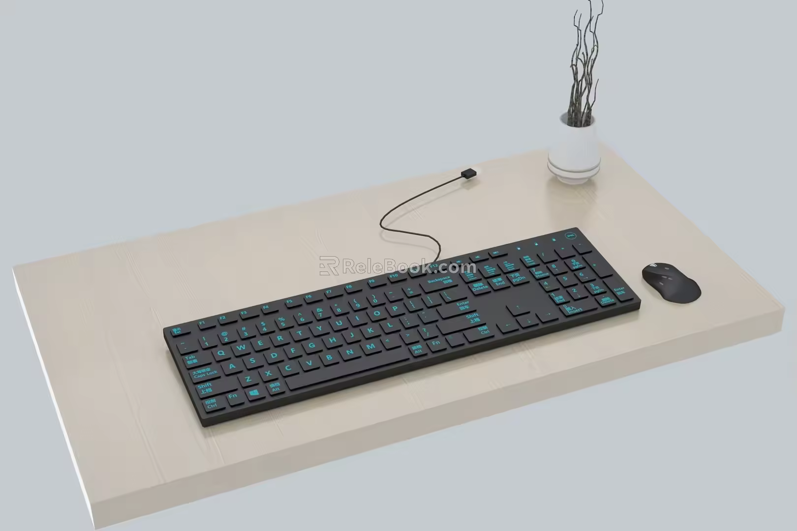Modern Keyboard 3d model