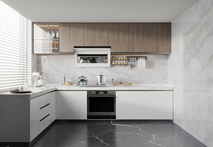 Modern Kitchen 3d model