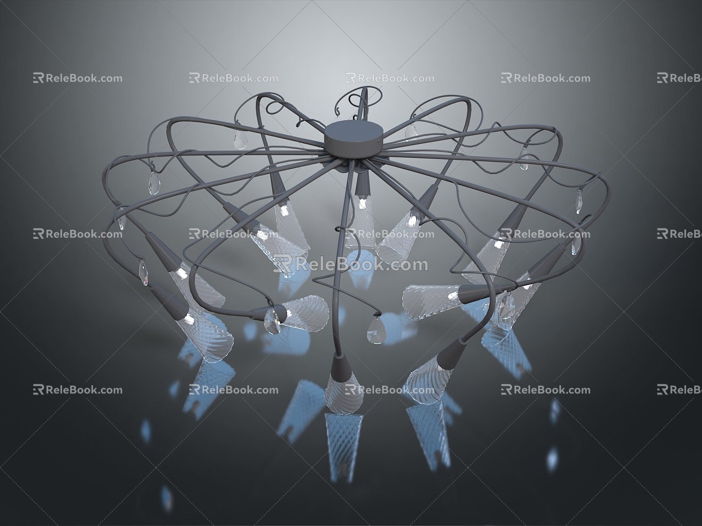 Chandelier Ceiling Lamp Living Room Chandelier Iron Chandelier Lighting Lamps Lighting Fixtures Furniture Furniture 3d model