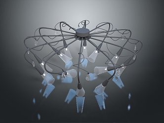 Chandelier Ceiling Lamp Living Room Chandelier Iron Chandelier Lighting Lamps Lighting Fixtures Furniture 3d model