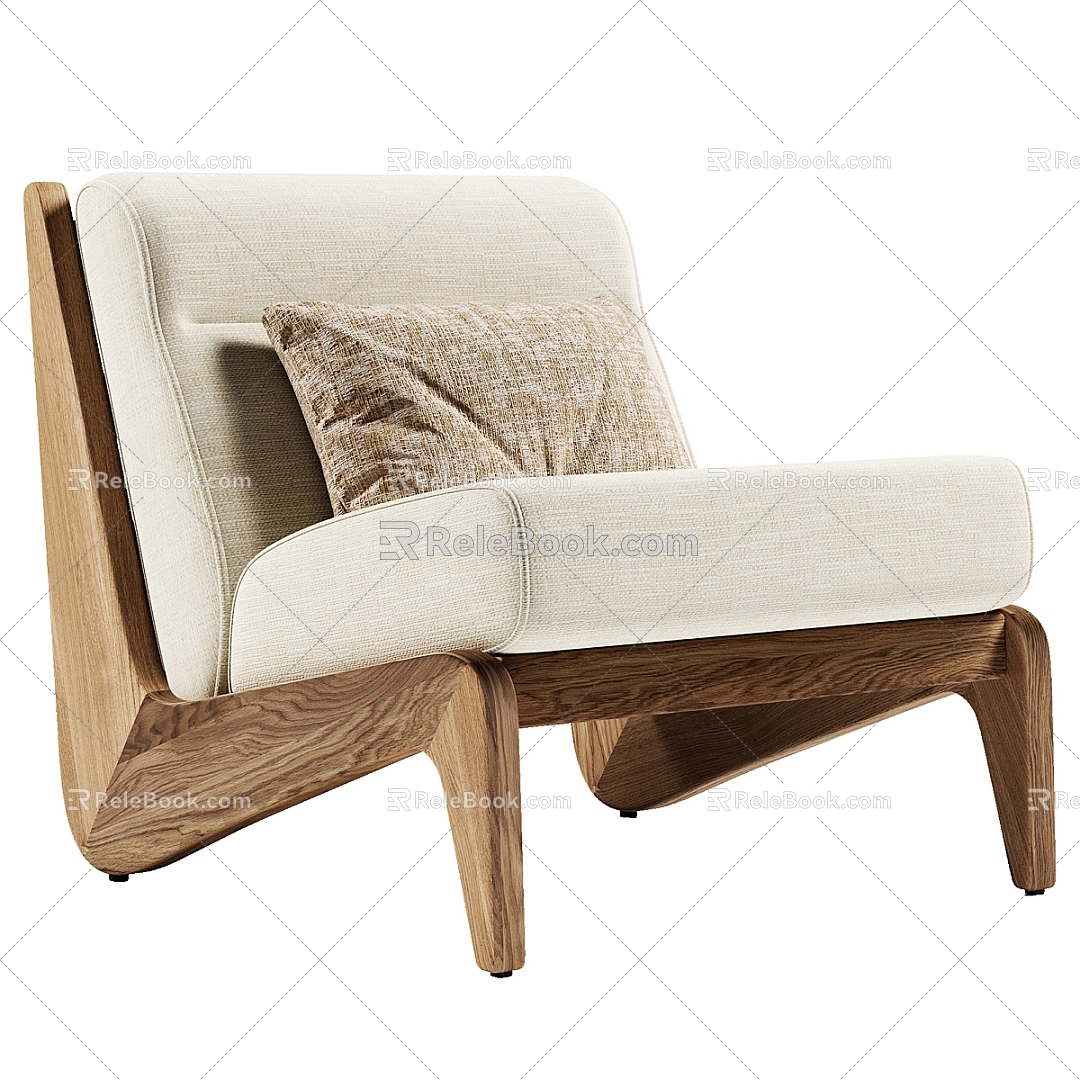 modern armchair 3d model