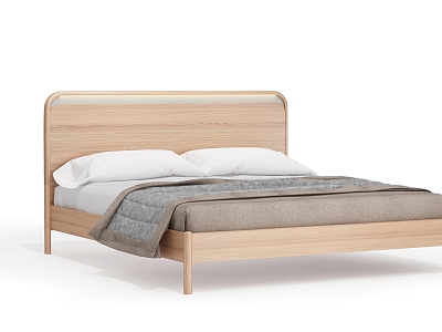 Nordic Double Bed model