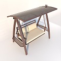 Swing Outdoor Swing Courtyard Swing Outdoor Seats 3d model