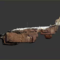 Detailed Architectural Sculpture Carving with Intricate Steps Layered Structure and Textured Surfaces