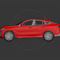 Red BMW Sedan With Modern Design Sunroof And Sleek Alloy Wheels