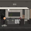 Modern Restaurant 3d model