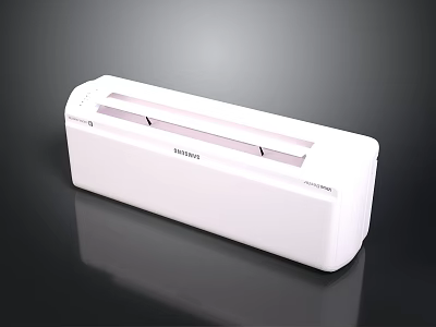 White Desktop Computer Scanner with Modern Design for High Speed Document Scanning 3d model