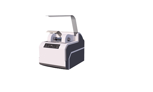 Modern grinding machine 3d model