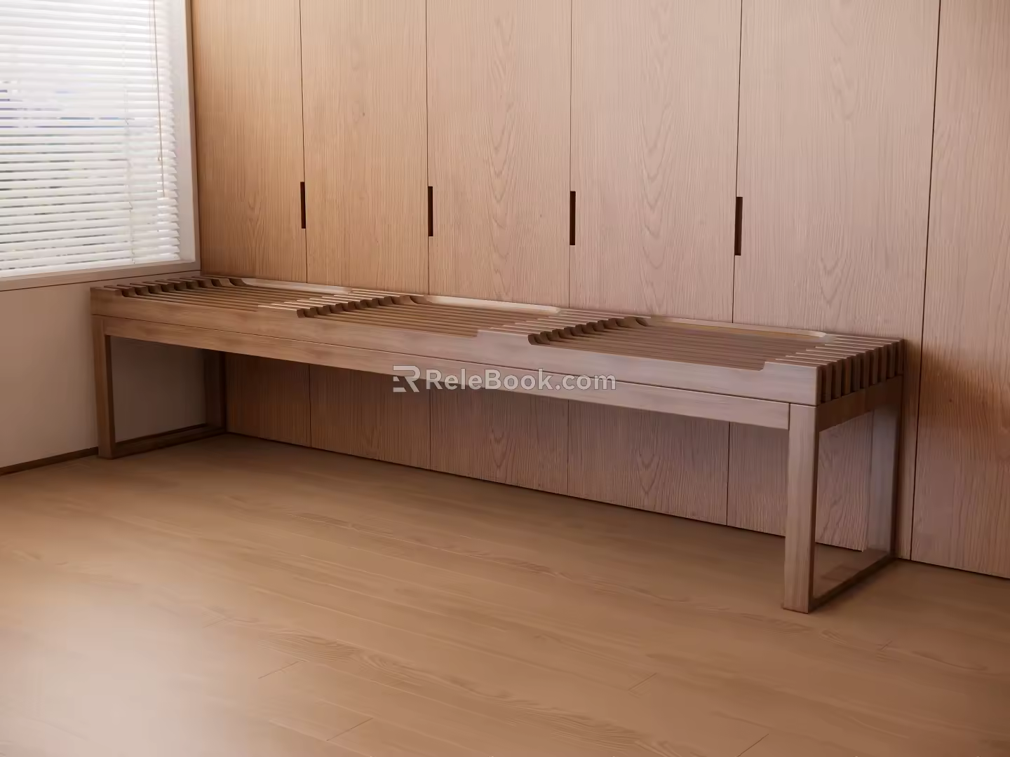 Shoe changing stool 3d model