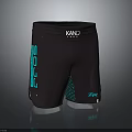 KAND MONOLITH Performance Shorts With ZP Logo And Mesh Side Panels