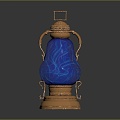 Modern kerosene lamp Old-fashioned oil lamp Old-fashioned kerosene lamp Oil lamp 3d model