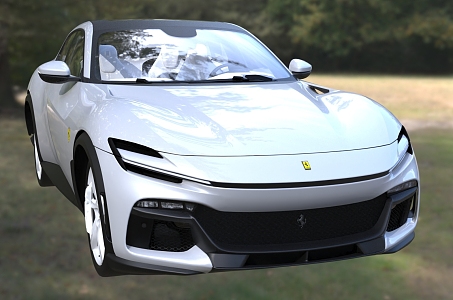 Ferrari Purosangue Supercar 3d model