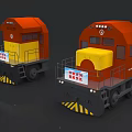 China Railway Rescue Train With Red Yellow Design And Logo Details