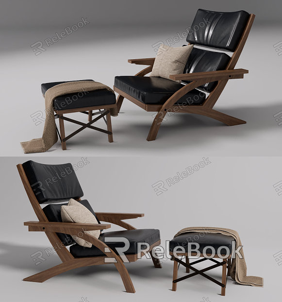 Modern Recliner Single Sofa Pedal Combination model