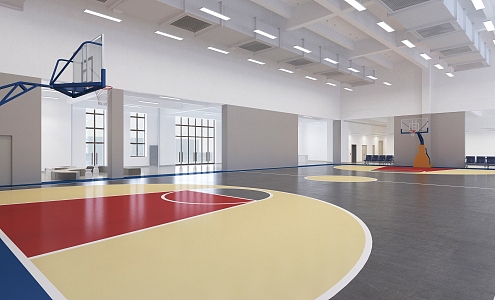 Sports Hall 3d model