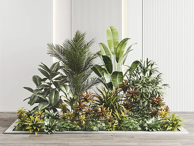 Modern Plant Heap 3d model