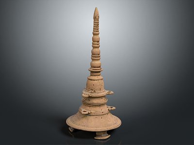 Chinese-style pagoda, stupa, pagoda, multi-story pagoda, ancient building, ancient Chinese architecture 3d model