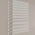 Assorted Plaster Moulding Profiles for Interior Wall and Ceiling Decoration 3d model