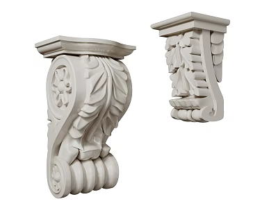 French stigma carved stigma Roman stigma gypsum stigma 3d model