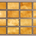 Gold foil paper effects material 3d model