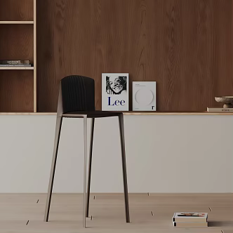 Modern Bar Chair 3d model