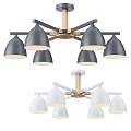 Nordic Simple Chandelier 3d model