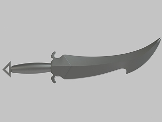 Knife 82 3d model